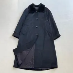 Mame Embroidery Collar Long Coat ブラック - メルカリ