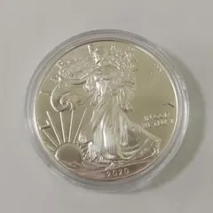 イーグル銀貨1オンス 純銀 2020 - メルカリ