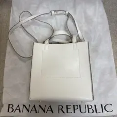BANANA REPUBLIC ホワイト トートバッグ