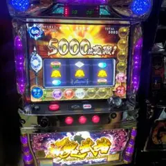 新鬼武者 再臨 自宅まで送料込み！ パチスロ実機 5号機 コイン不要機付き 新鬼武者 再臨 自宅まで送料込み！ パチスロ実機 5号機 コイン