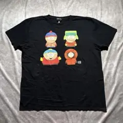 SOUTH PARK サウスパーク 公式 Tシャツ 黒 XXL