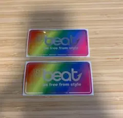 beat 非売品ステッカー　フィッシングショー大阪