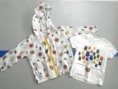 グラニフ　ミッフィーTシャツと薄手のパーカーセットのサムネイル