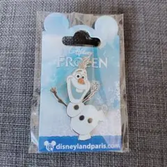 ◆パリディズニー◆アナと雪の女王 エルサ オラフ ピンバッジ