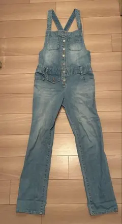 デニムサロペット レディース