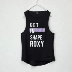ROXY ロキシー タンクトップ フィットネス トレーニング M 黒のサムネイル