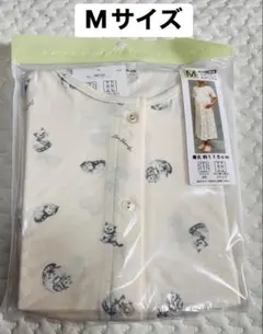 マタニティ　半袖ワンピース　パジャマ　ルームウェア　前開き　産前産後　Mサイズ