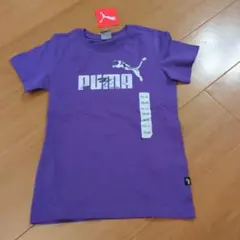 PUMA キッズ Tシャツ パープル XS　120cm〜130cm