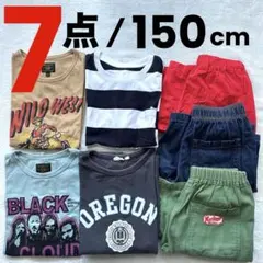 150 まとめ売り マーキーズ GU 子供服 Tシャツ ハーフパンツ ビッグT