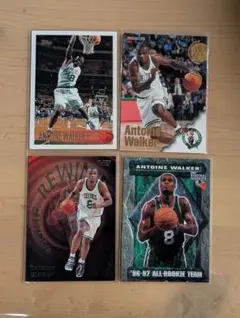 【668】NBAカード Antoine Walker 4枚セット