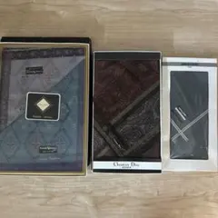 RudolphValentino Dior PierreCardin ハンカチ