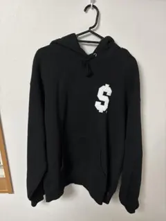 3989 U【入手困難・XXL】シュプリーム☆Sロゴ 切り替え パーカー 