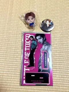 木村慧人　BOTアクスタ　缶バッジ　フラッグアクセサリー