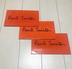 Paul Smith ショップ袋 3枚セット オレンジのサムネイル