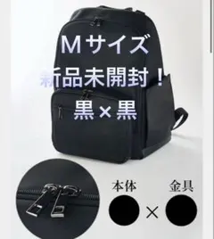 emiriawiz ブラック金具Mサイズ リュック - メルカリ