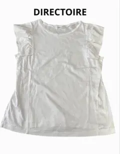 DIRECTOIRE フリルスリーブ Tシャツ ホワイト 38のサムネイル