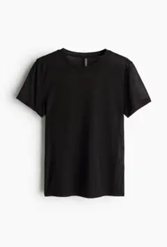 H&M エイチアンドエム　フィットTシャツ　ブラック　ホワイト　2枚セット　M