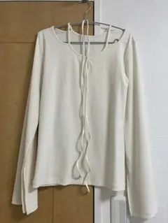 セレクトモカ　マルチストラップリブトップスのサムネイル