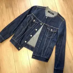 JOURNAL STANDARD ノーカラーデニムジャケット