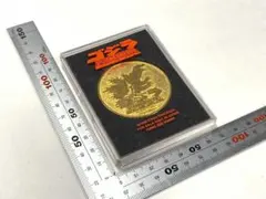 ゴジラvsメカゴジラ 40周年記念 メダル 1993年公開記念 ゴジラvsメカゴジラ 40周年記念メダル 1993年公開記念 金色メダル