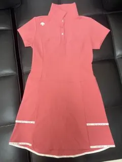 DESCENTE GOLF レディース ワンピース ピンク Sのサムネイル