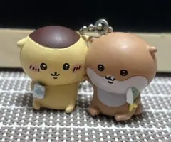 ちいかわ×水族館 フィギュアマスコット/くりまんじゅう×カワウソ