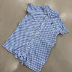【ラルフローレン】Ralph Lauren ベビー　半袖ロンパース 9Mのサムネイル