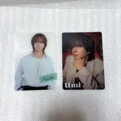 トラジャ 's travelers トレーディングカード トレカ 中村海人