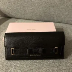 サマンサタバサ　長財布　黒　Samantha Thavasa