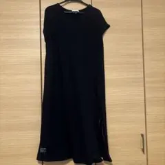MILKFED. ブラックカットソーワンピース