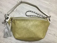 美品♡ ANNA SUI 星柄 ショルダーバッグ イエロー