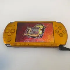 PSP-3000 ブライトイエロー 動作良好 純正ACアダプター4GBメモステ付