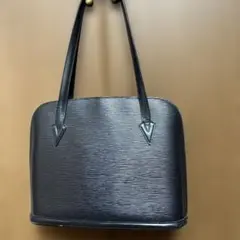 Louis Vuitton 黒 エピレザー リュサック トートバッグ ビジネス