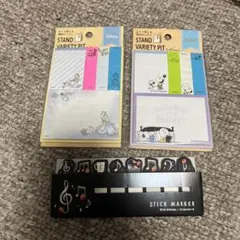 ふせん 3種 まとめ売り アリス スヌーピー