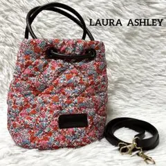 【極美品】LAURA ASHLEY ローラアシュレイ 2way ショルダーバッグ