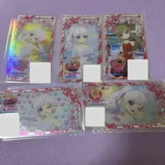 ひみつのアイプリ　カード　5枚セット