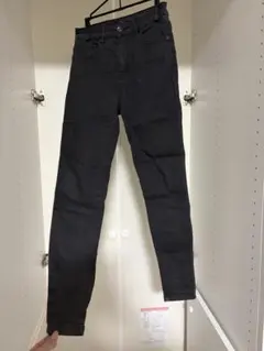 JEANASIS ブラック スキニーデニム