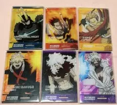 僕のヒーローアカデミア　ヒロアカ　フォトカードアクリルスタンド　アクスタ　6個