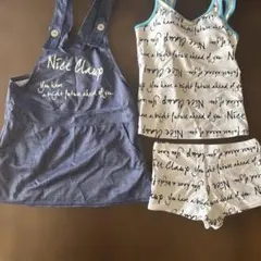 Nice Clap プリント入り水着セット