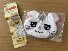 とっとこハム太郎 新品　ふわふわフェイスポーチ こうしくん