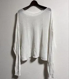 GALLARDAGALANTE 25SS リネンメッシュプルオーバーのサムネイル