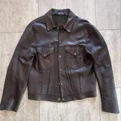 50's Levi’s ショートホーン　スエードレザージャケット 50's Levi's BIG-E ショートホーン 3rdタイプ スエードジャケット
