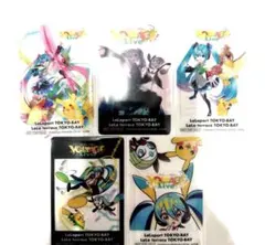 レア！ポケモン 初音ミク ポケミクライブ ららぽーと 特典 クリアカード 全5種