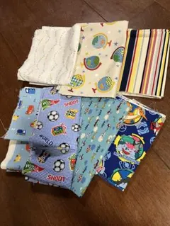 コットン生地 はぎれセット 多色 デザイン　男の子