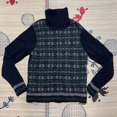 JW ANDERSON ユニクロ タートルネック 長袖 ニット セーター M
