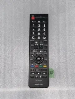 【中古】SHARP/テレビ用リモコン/AN-52RC1のサムネイル