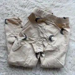 organiczoo　 ベージュ レギンス 6-12m