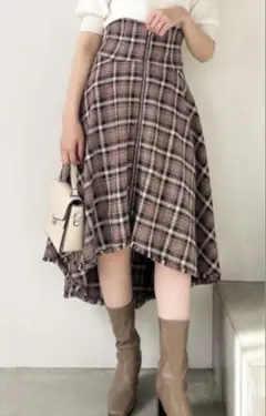 dazzlin フリンジコルセットスカート