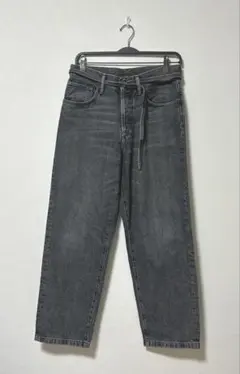 Acne Studios ワイドデニム W28 Ash Black ours - メルカリ