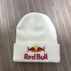Red Bull レッドブルビーニーニット帽 キャップホワイト Wrcのサムネイル